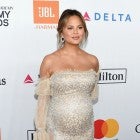 Chrissy Teigen Clive Davis Pre-Grammy 