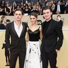 Dacre Montgomery, Natalia Dyer and Joe Keery SAG Awards