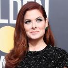 Debra Messing at 2018 Golden Globes