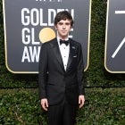 Freddie Highmore at 2018 Golden Globes