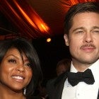 Taraji P. Henson and Brad Pitt
