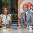Hoda Kotb and Matt Lauer