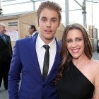 Justin Bieber and Mom Pattie Mallette