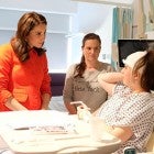 Kate Middleton meets patients