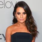 Lea Michele at InStyle party