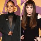 Lena Dunham and Tessa Thompson