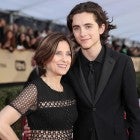 Timothee Chalamet and his mom
