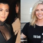 Kourtney Kardashian and Charlize Theron