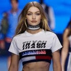 Gigi Hadid at Milan Fashion Week - Tommy Hilfger