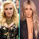 Madonna and Kim Kardashian