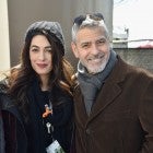 Amal and George Clooney at March For Our Lives