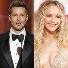 Brad Pitt Jennifer Lawrence