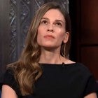 Hilary Swank Late Show