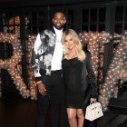 Khloe Kardashian and Tristan Thompson