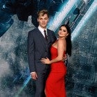 Levi Meaden and Ariel Winter at Pacific Rim Uprising premiere