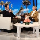 Ellen Degeneres and Bill Hader