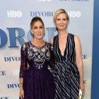 Sarah Jessica Parker and Cynthia Nixon attend the 'Divorce' New York premiere  on Oct. 4, 2016.