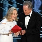 Warren Beatty Faye Dunaway Oscars