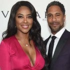 Kenya Moore & Husband Marc Daly at the Elton John AIDs Foundation Oscars party