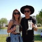 Audrina Patridge and Ryan Cabrera at Stagecoach