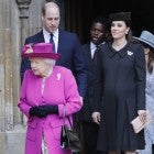 Kate Middleton, Prince William and Queen Elizabeth on Easter
