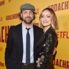Jason Sudeikis and Olivia Wilde at premiere of Netflix's 'Kodachrome' 
