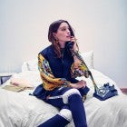 Anne Hathaway poses for Glamour's June/July 2018 issue.