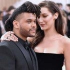 The Weeknd and Bella Hadid at the 2016 Met Gala