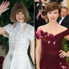 Anna Wintour and Scarlett Johansson