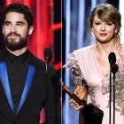 Darren Criss and Taylor Swift