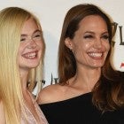 Angelina Jolie and Elle Fanning