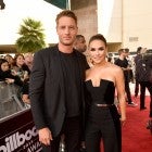 Justin Hartley and Chrishell Stause at billboard awards
