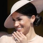 Meghan Markle at Buckingham Palace
