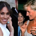 Meghan Markle Princess Diana Ring Split