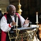 Michael Curry speaks at Meghan Markle and Prince Harry's wedding on May 19, 2018.