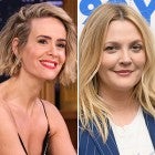 Sarah Paulson and Drew Barrymore
