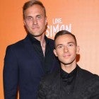 Adam Rippon and Jussi-Pekka Kajaala at 2018 TrevorLIVE Gala in New York