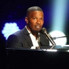 Jamie Foxx performs on stage at the 2018 BET Awards in LA on June 24