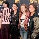 'Stranger Things' cast and co-star Millie Bobby Brown (inset)