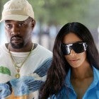 Kim and Kanye at Paris Fashion Week