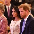 Meghan Markle and Prince Harry at Buckingham Palace