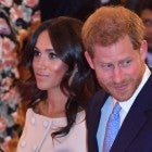 Meghan Markle and Prince Harry at Buckingham Palace