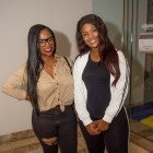 Kandi Burruss and daughter Riley attend the 'Growing Up Hip Hop Atlanta' premiere at Woodruff Arts Center on May 23, 2017 in Atlanta, Georgia. 