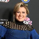 Kelly Clarkson in blue dress at Radio Disney Music Awards