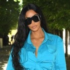 Kim Kardashian Louis Vuitton front row