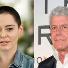 Rose McGowan and Anthony Bourdain