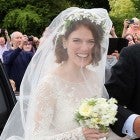 Rose Leslie Elie Saab wedding dress
