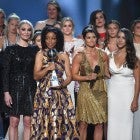 Danica Patrick, Sarah Klein, Tiffany Thomas Lopez, Aly Raisman 2018 ESPYs
