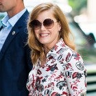 Amy Adams printed shirtdress
