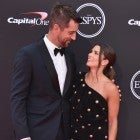 Danica Patrick and Aaron Rodgers at ESPYs